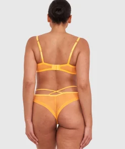 Enchanted Dreaming Of You Unlined Bra - Light Orange