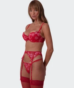 Enchanted Everlasting Suspender - Red
