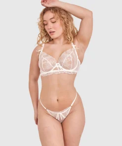 Enchanted Fonda High Leg String - Ivory