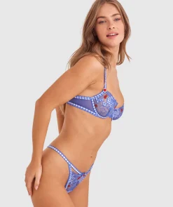 Enchanted Frolic In The Fields Bra - Dark Blue/Multicolour