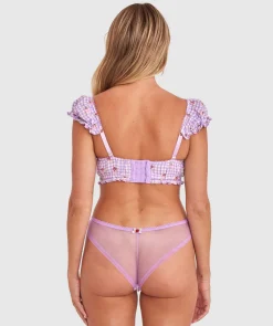 Enchanted Frolic In The Fields Longline Bliss - Light Purple/Multicolour