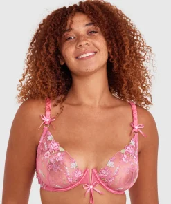 Enchanted Love Like This Unlined Bra - Pink