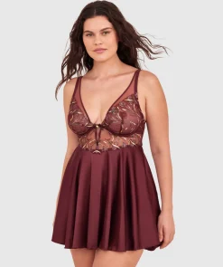 Enchanted Morena Delight Babydoll - Berry