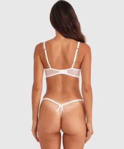 Enchanted Ode To Love High Leg String - Ivory