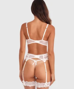 Enchanted Ode To Love Suspender - Ivory