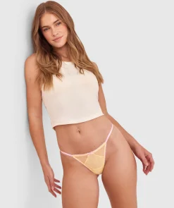 Essie High Leg String - Light Yellow