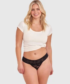 Eva G String - Black