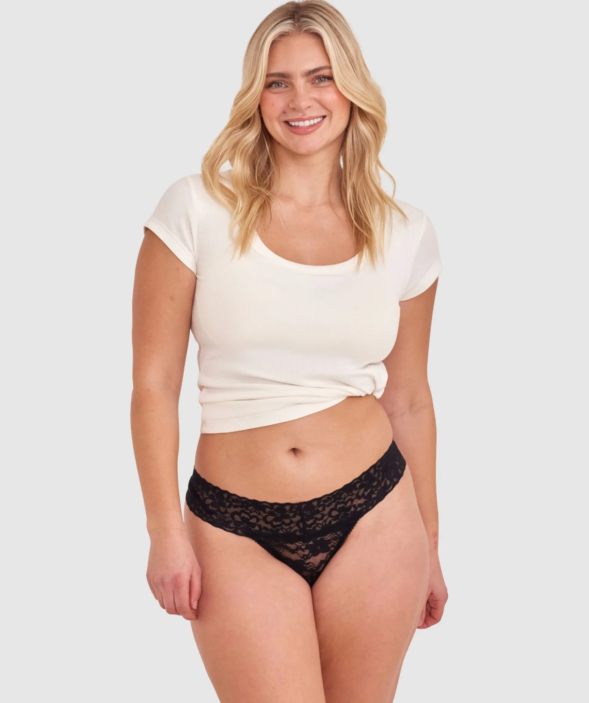 Eva G String - Black