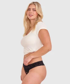 Eva G String - Black