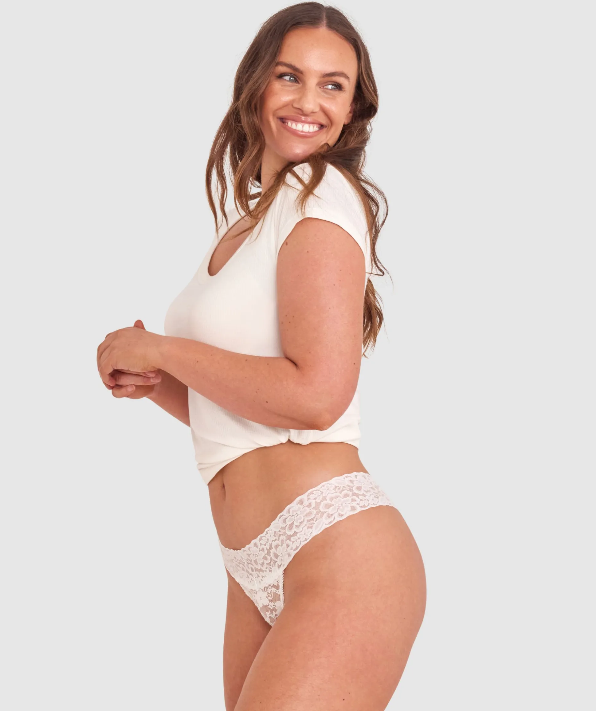 Eva G String - Ivory