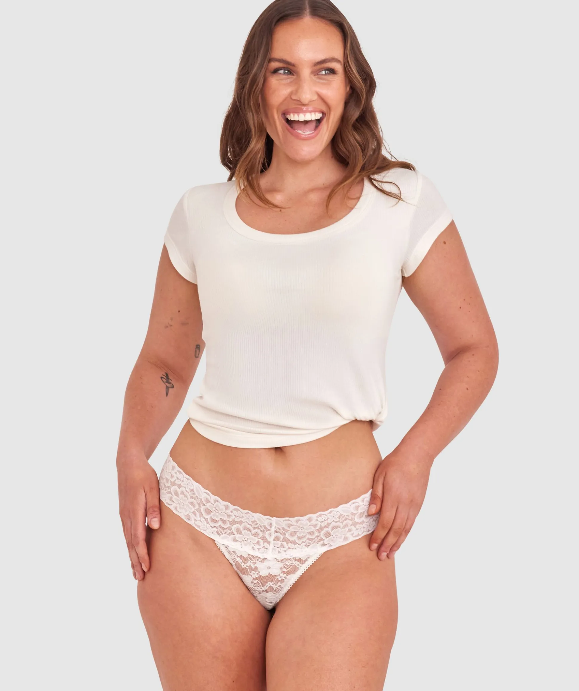 Eva G String - Ivory