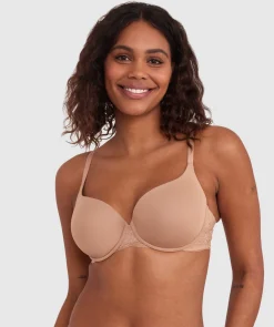 Everyday Luxe Contour Plunge Bra - Nude 3