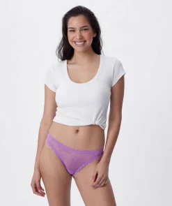 Fleur G String - Purple