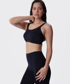 FPA Sports Crop Top Bra - Black