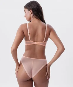 Frankie Lightly Lined Bra - Light Coral