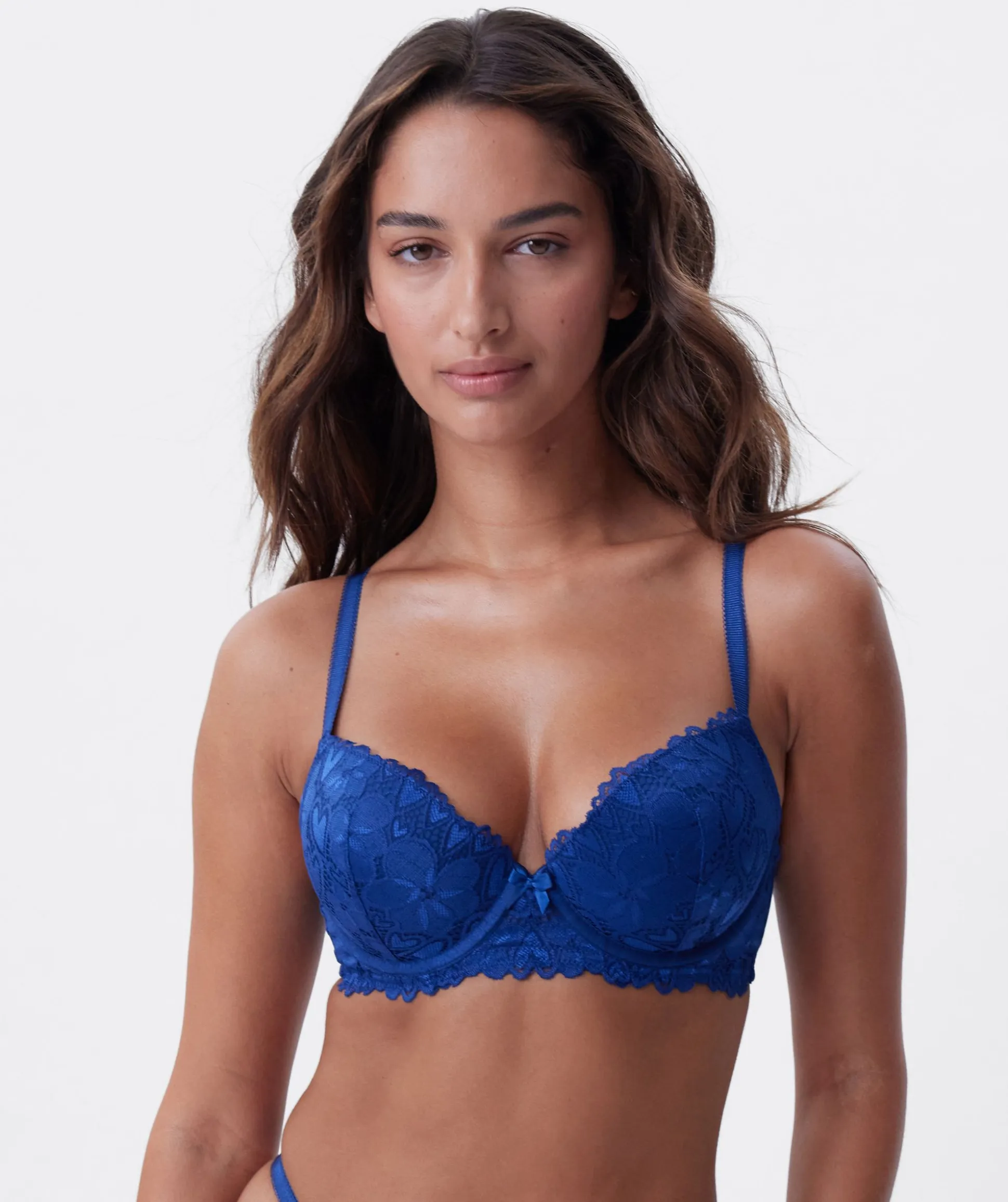 Frankie Push Up Bra - Dark Blue