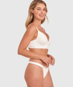 Freya High Leg G String - Ivory