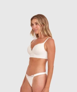 Freya High Leg G String - Ivory