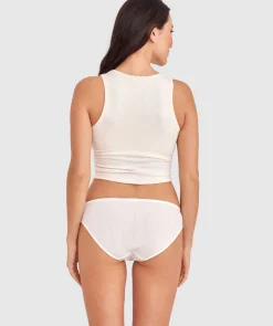 Georgia Bikini Brief - Ivory