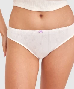 Georgia Bikini Brief - Ivory