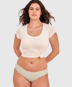 Georgia Bikini Brief - Light Green