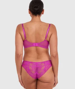 Gia Push Up Bra - Purple