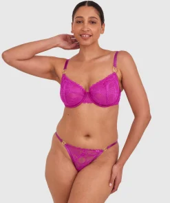 Gia String - Purple