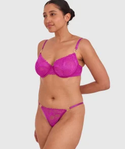 Gia String - Purple