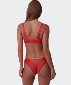 Imogen Full Cup Bra - Light Red