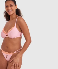 Indy String Set - Pink/Orange