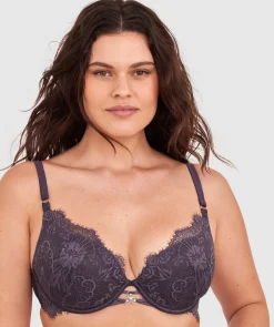 Ingrid Lightly Lined Bliss - Dark Grey