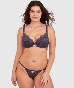 Ingrid String - Dark Grey