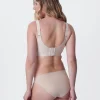 Jelly Wirefree Crop Bra - Nude 1