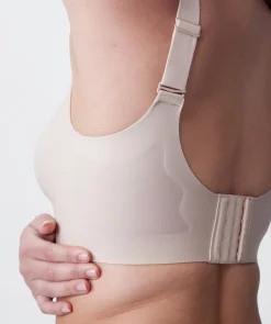 Jelly Wirefree Crop Bra - Nude 1