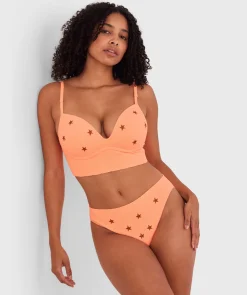 Jessie G String - Light Orange