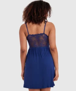 Kaede Slip - Navy