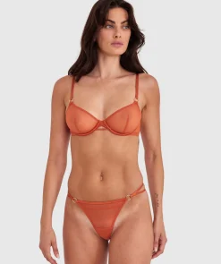 Kaia Underwire Bra - Cinnamon