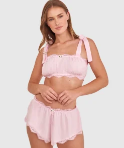 Lela Bralette - Vintage Pink