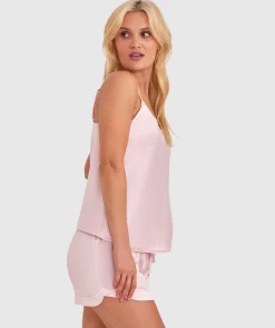 Liquid Satin Cami - Light Pink