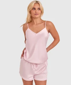 Liquid Satin Cami - Light Pink