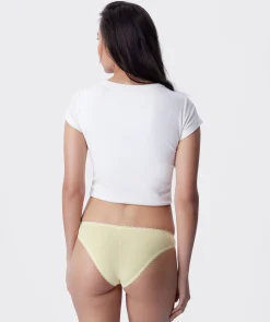 Lyra Brazilian Knicker - Light Yellow