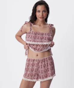 Madeleine Short - Print Paisley