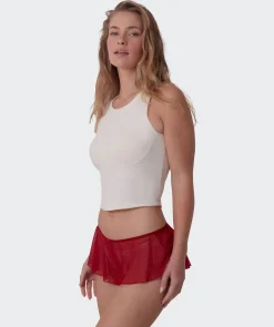 Malia French Knicker - Dark Red