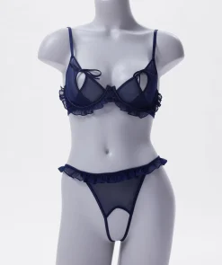 Night Games Adorn You Erotic Set - Navy