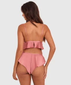 Night Games Bare All French Knicker - Rose/Lilac
