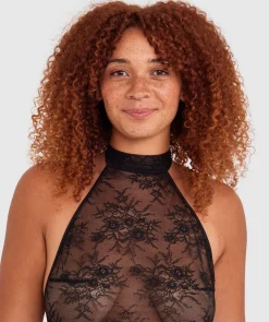 Night Games Class Act Mini Dress - Black