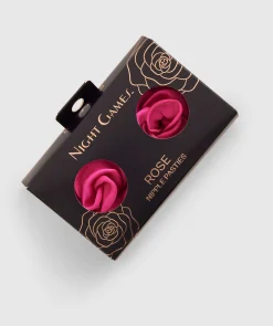 Night Games Lust In Bloom Nipple Covers - Rose