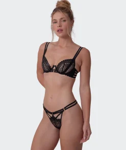 Night Games Spoil Me Bra-Black