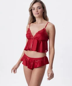 Night Games Summer Crush Cami - Red