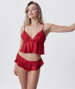 Night Games Summer Crush Cami - Red